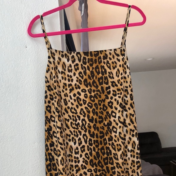 mini cheetah dress